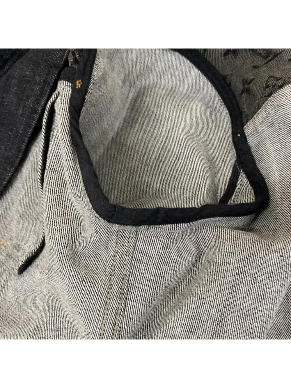 Louis Vuitton Jean M Navy Long Sleeve Monogram